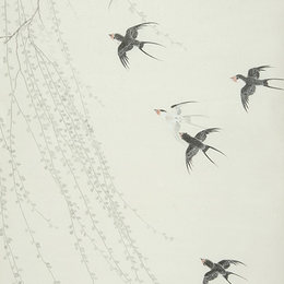 张晓彦作品《沐春风》