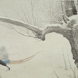 张晓彦作品《惊雪》