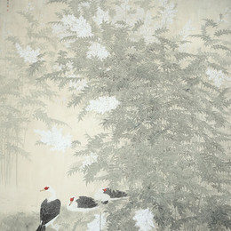 张晓彦作品《清浅水畔》