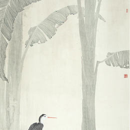 张晓彦作品《池塘草青青》