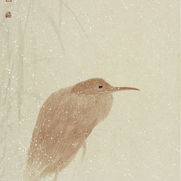 张晓彦作品《独钓寒江》