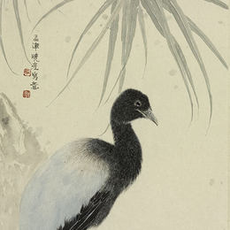 张晓彦作品《江清月近人》