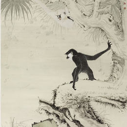 张晓彦作品《惊鸿》