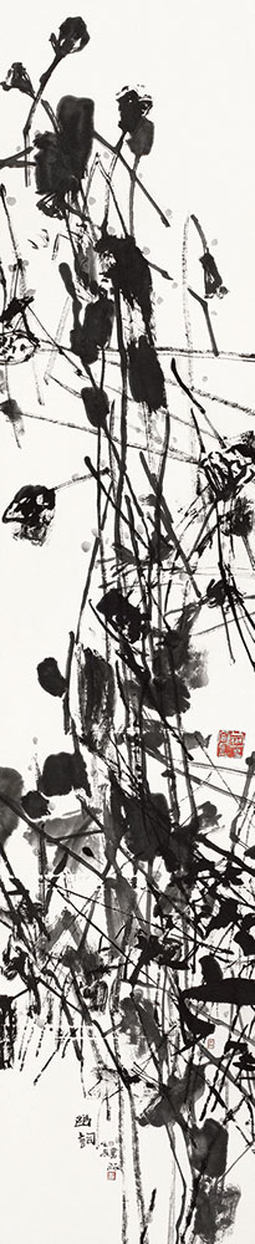 马书林作品《幽词》