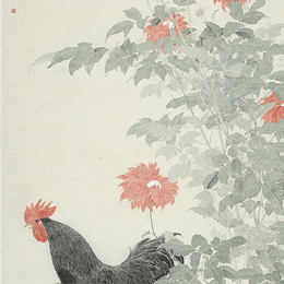张晓彦作品《教子图》
