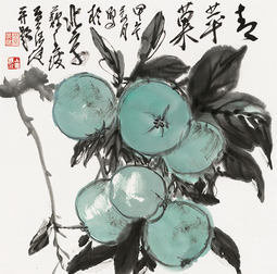 贾广健作品《青苹果 》