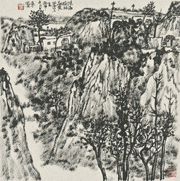 崔东湑作品《《榆林写景》系列之十三》