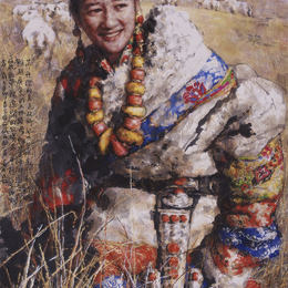 南海岩作品《金辉》