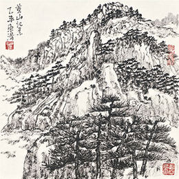 崔东湑作品《《黄山写景》系列之二》