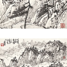 崔东湑作品《《黄山写景》系列之一》