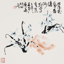 马硕山-马硕山作品《兰花自有情》