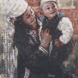 南海岩作品《吉祥的光芒》
