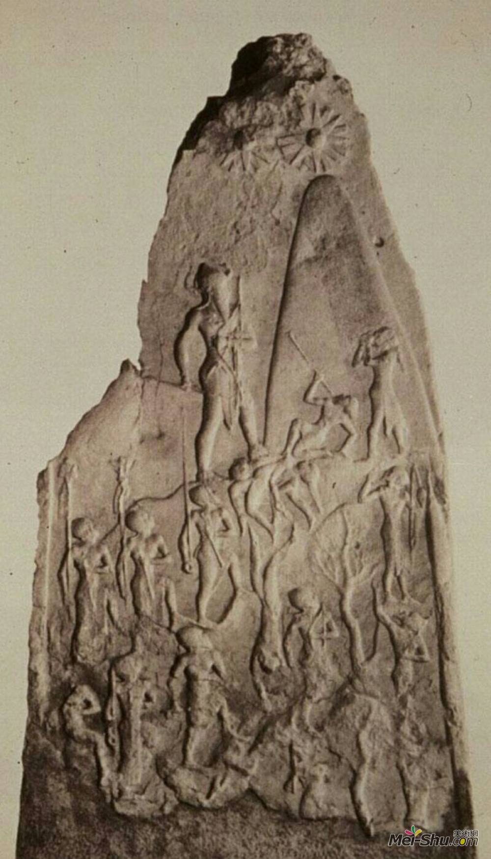 纳美尔浮雕石板图片