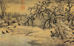 《寒鸦图》