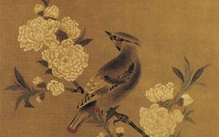《桃花山鸟图》