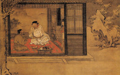 《雪夜访普图》