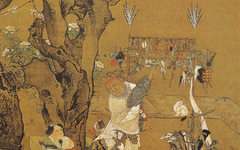 《货郎图·冬景》
