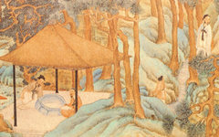 《惠山茶会图》