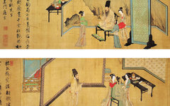 《临韩熙载夜宴图》