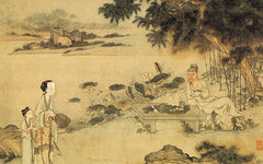 《莲塘纳凉图》