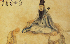 《庐山观莲图》
