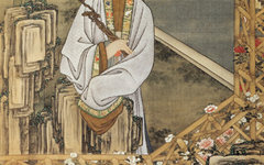 《雍正妃行乐图》
