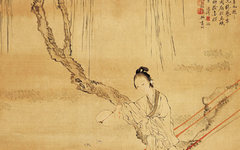 《扑蝶图》