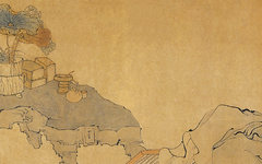 《灯下沉思图》